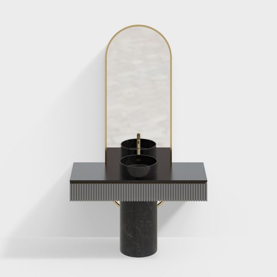 Urban Minimalist Sink 3D model