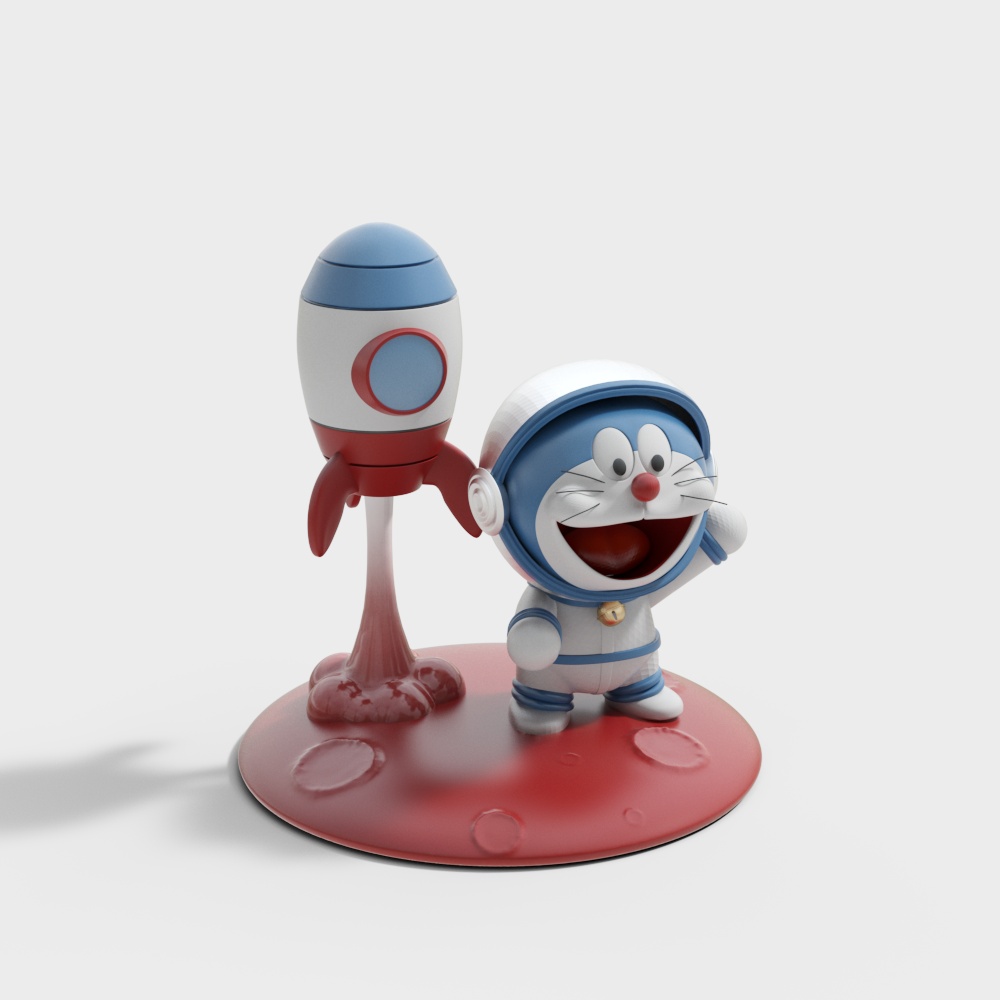 Cosmic Cat Explorer 3D model