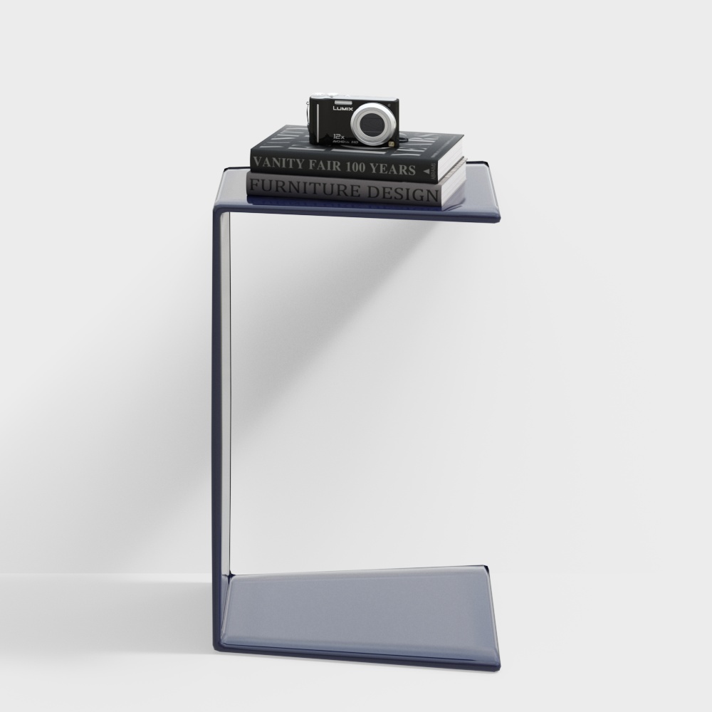 Elegant Minimalist Side Table 3D model