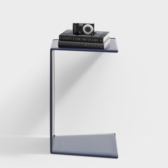 Elegant Minimalist Side Table 3D model