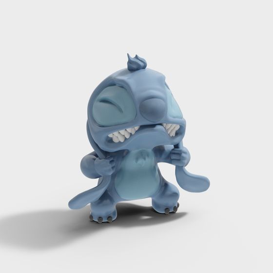 Vibrant Stitch 3D Model for Creative Projects