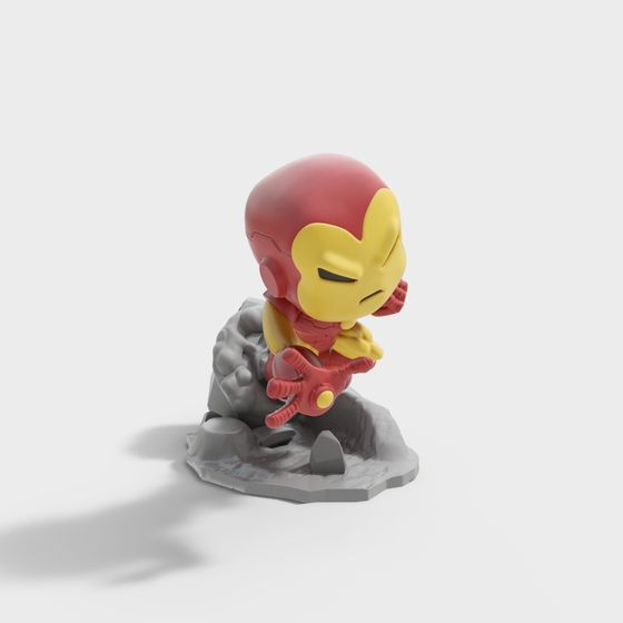 Iron Man Miniature 3D model