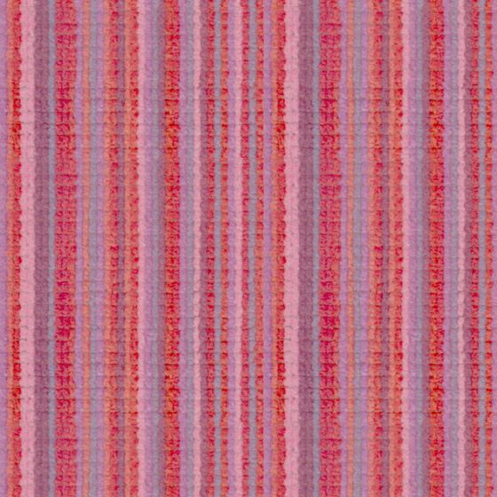 Stylish Bru Buru Stripe Pink Chenille 3D Model
