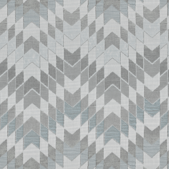 Bru Buru Geometric Blue Jacquard 3D Model for Soft Furnishing