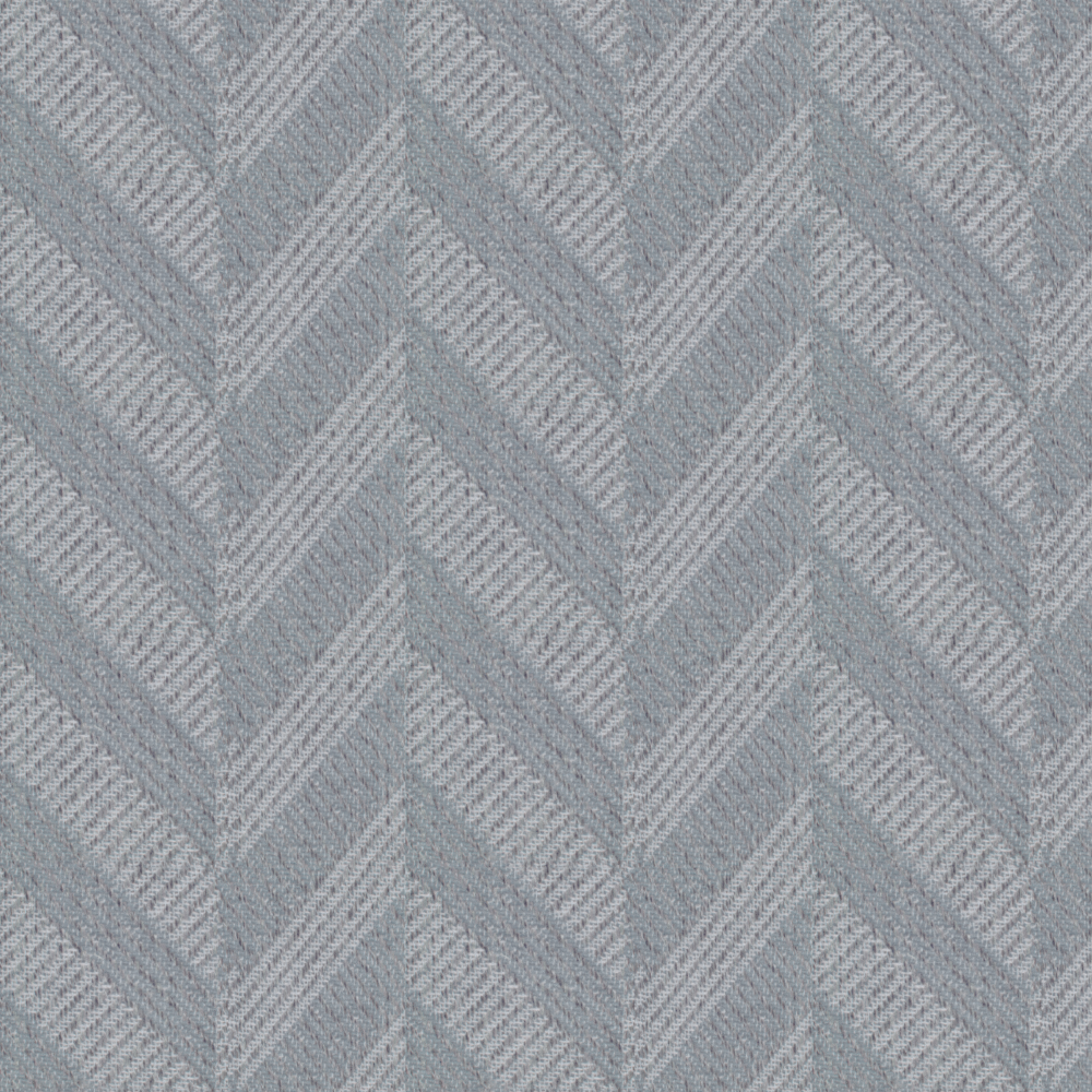 Blue Chenille Fish Bone Pattern 3D Model for Soft Decor