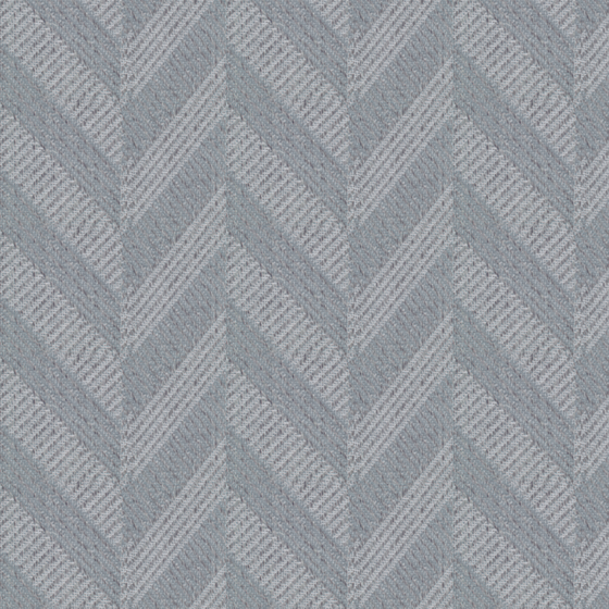 Blue Chenille Fish Bone Pattern 3D Model for Soft Decor