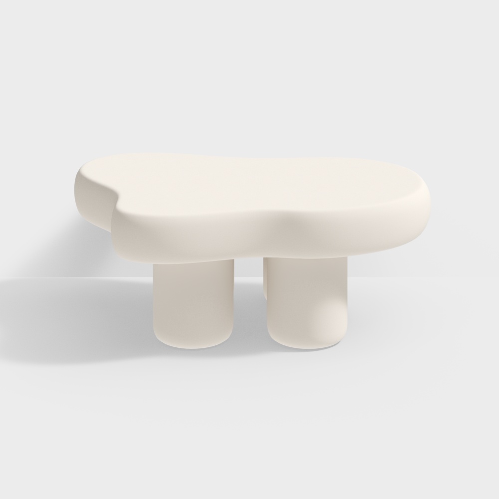 Cloud Table 3D model - Modern Minimalist Design