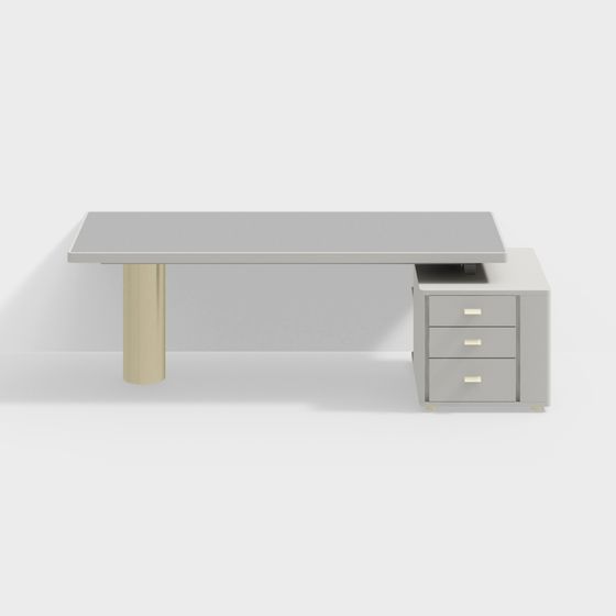 Urban Workspace Desk 3D model