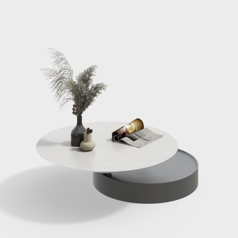 Bàn bên/bàn cà phê/chỗ ngồi trà phong cách Wabi-sabi