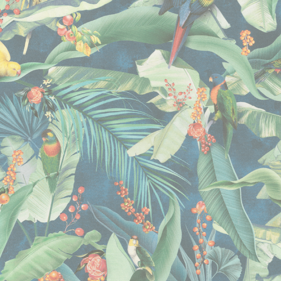 Bru Multi-Color Wallpaper 3D Model in Brown