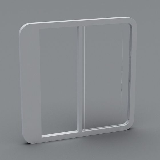 Elegant Low-Poly Frame 3D model