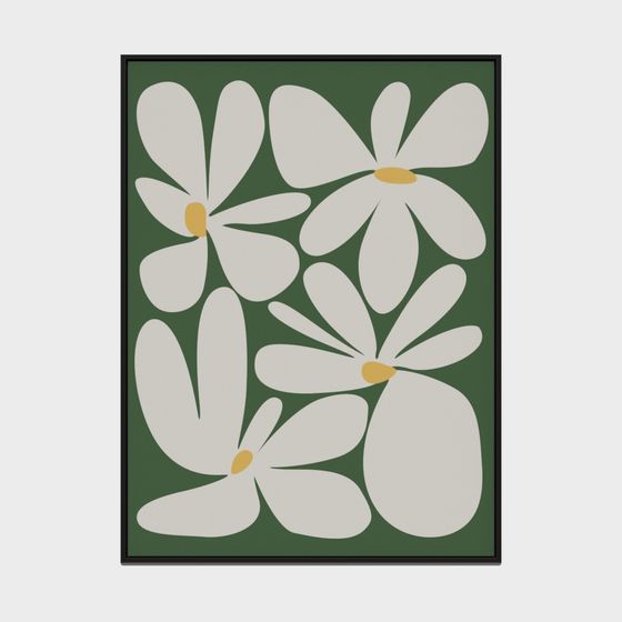 Charming Spring Daisies 3D model for Creative Projects