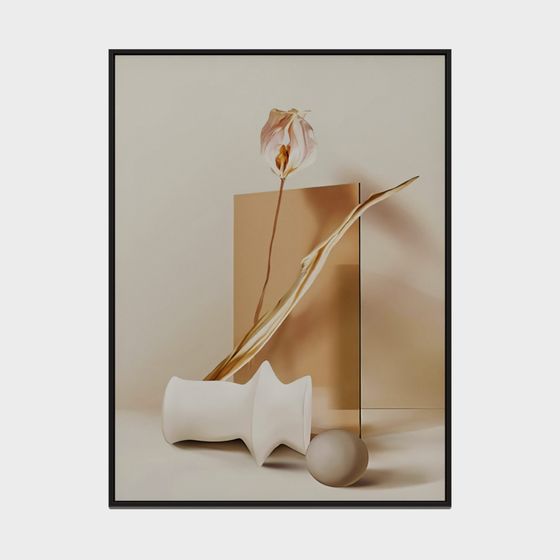 Serene Vase 3D Model for Elegant Designs