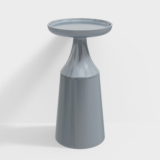 Minimalist Round Table 3D model for Creative Projects