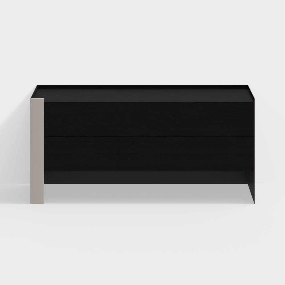 City Window Cabinet 3D model