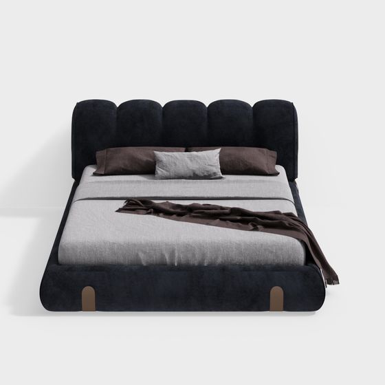 Urban Comfort Bed 3D model