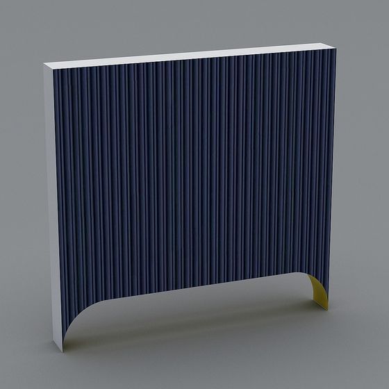 Origami Screen 3D model