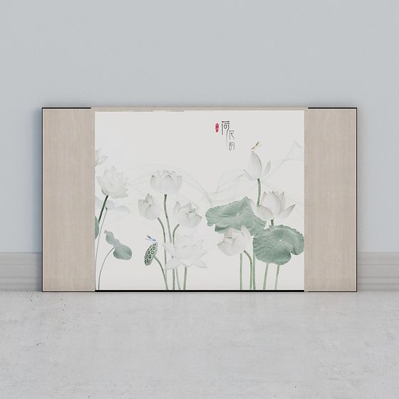 Lotus Pond Serenity 3D model