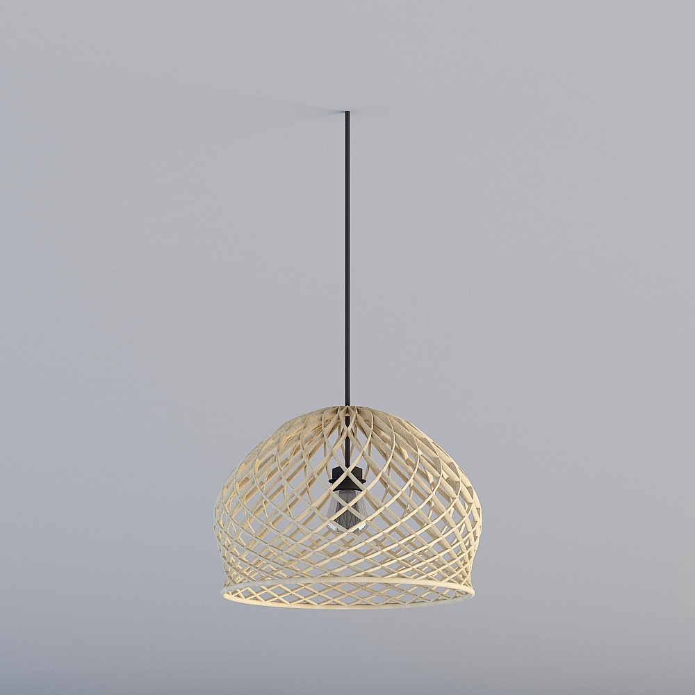 Lámpara colgante cesta de verduras