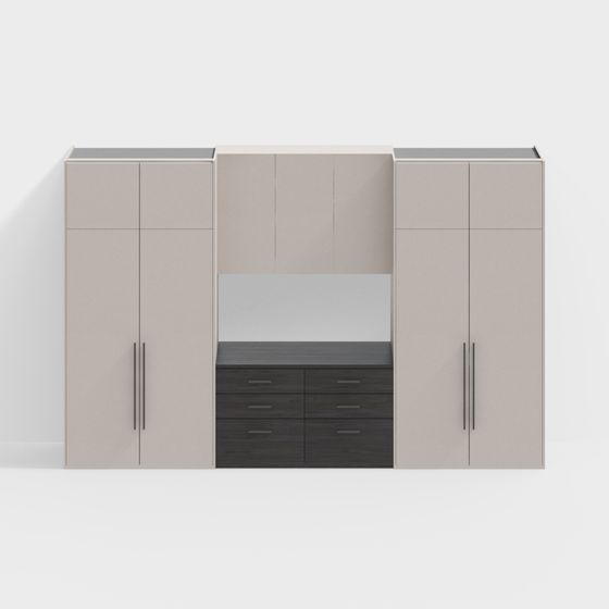 City Apartment Bedroom 3D model