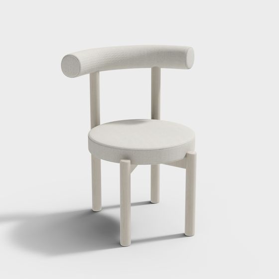 Modern Minimalist 3D Chair Model