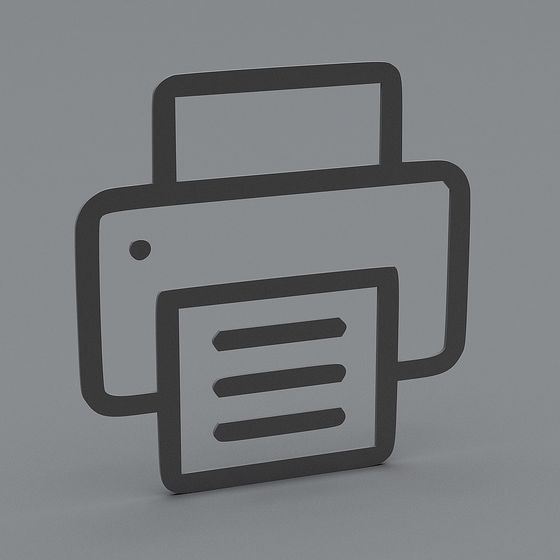 Minimalist 3D Printer Model for Creative Projects