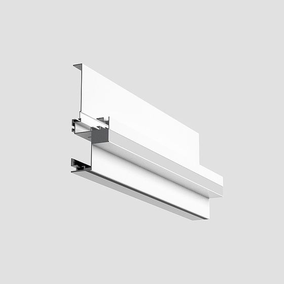 Stylish Black and Gray Angle Line 3D Model