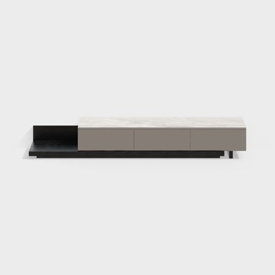 Urban Living Room TV Cabinet 3D model
