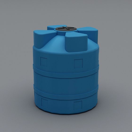 Industrial Storage Tank 3D model