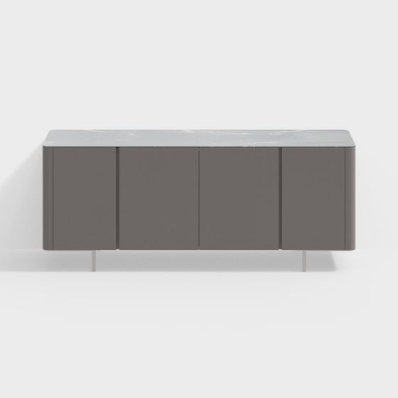 Urban Style Storage Cabinet 3D model