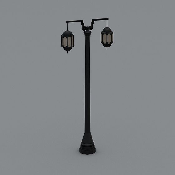 Classic Vintage Street Lamp 3D Model for Modern Projects