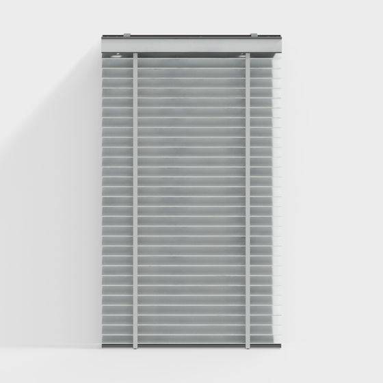 Stylish Low Poly Venetian Blinds 3D model for Interiors