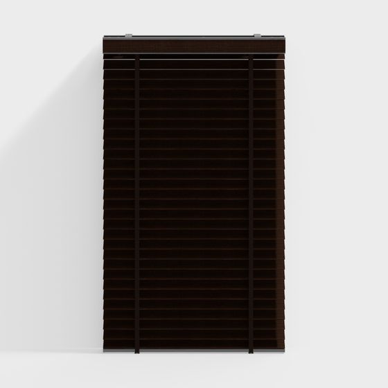 Deep Louvered Window 3D model