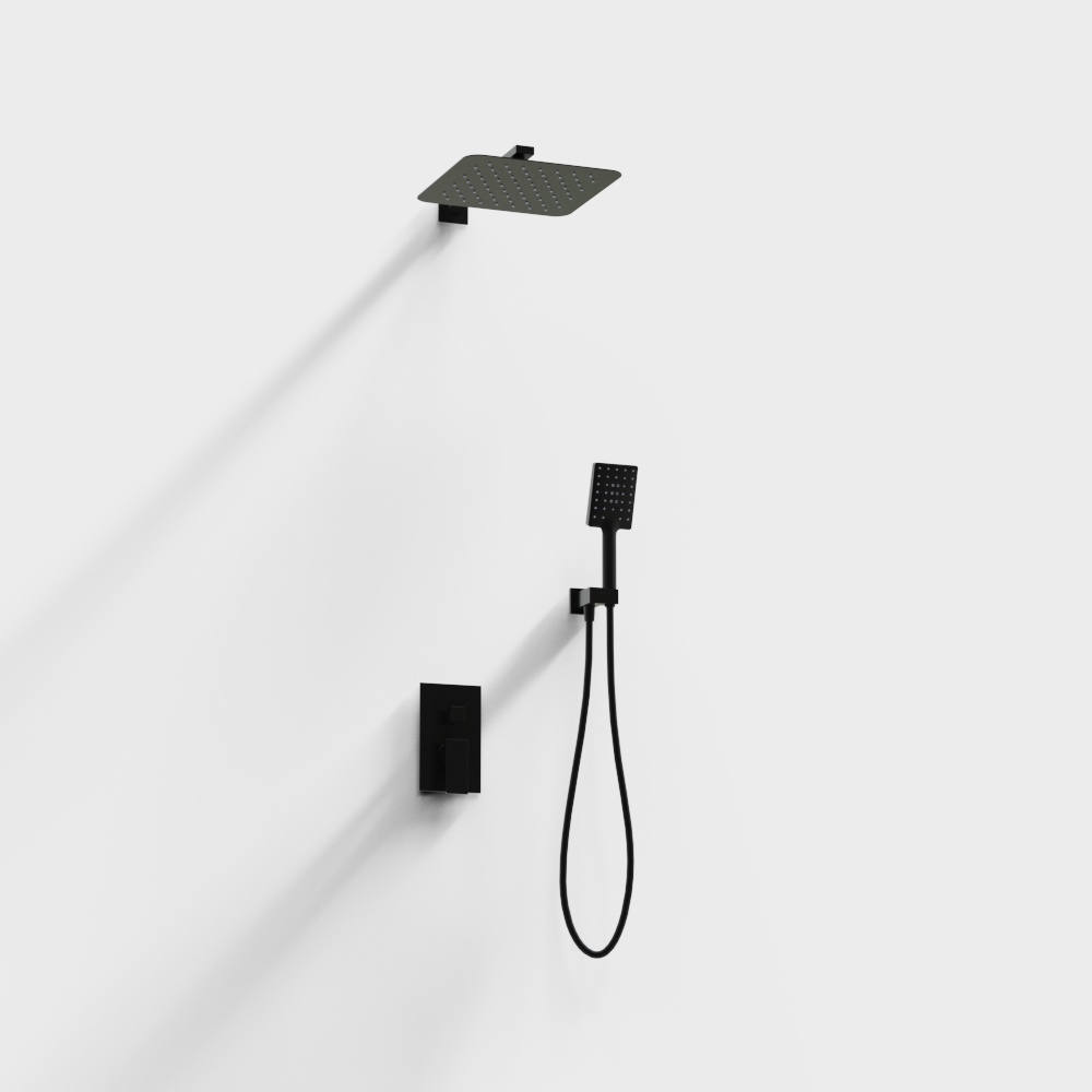 Hamac - Grande douche avec température constante - Mur d'eau