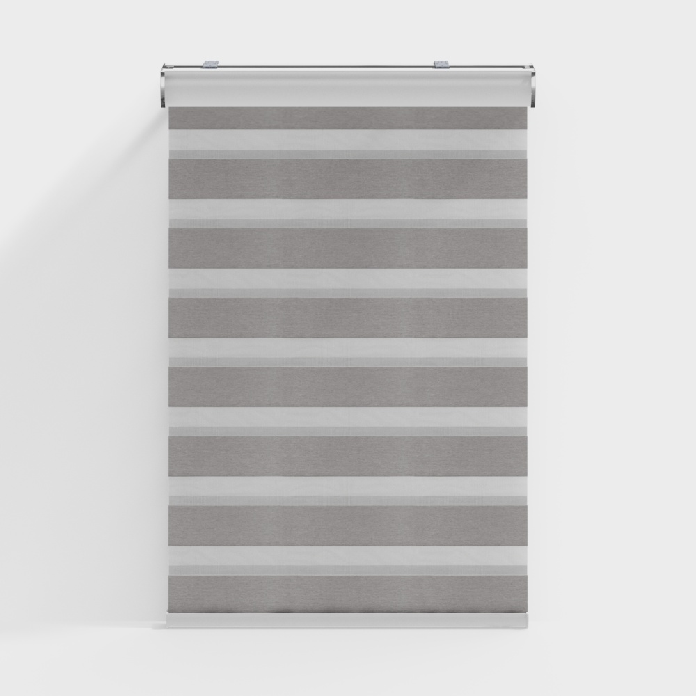 Striped Blinds 3D Model Design