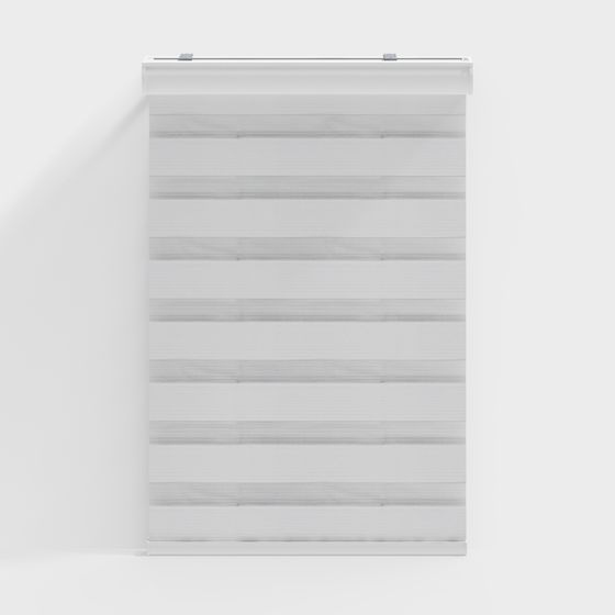 Urban Window Low Polygon 3D Model