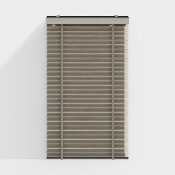 Stylish Low-Poly Blinds 3D model for Modern Spaces