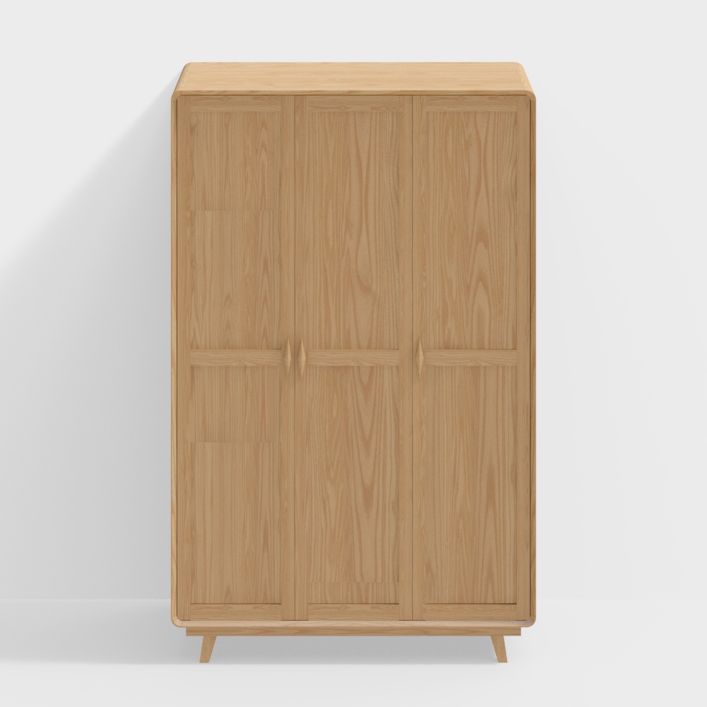 Lemari three-door wardrobe