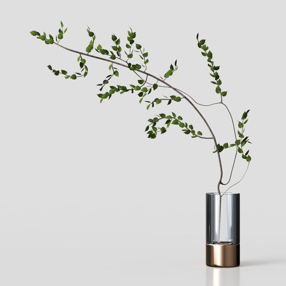 Elegant Natural Harmony 3D model for Creative Projects