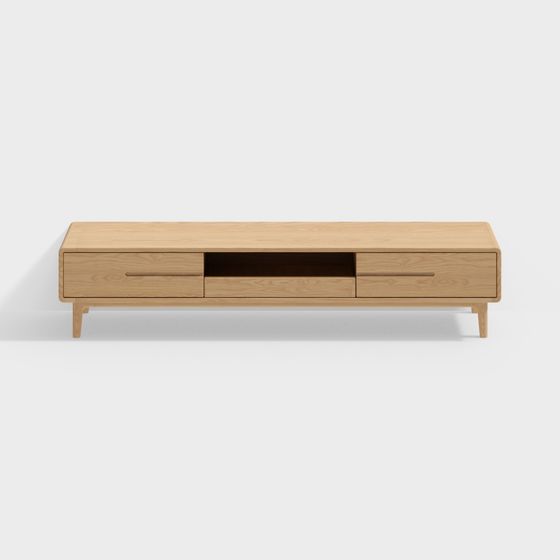 Modern Minimalist TV Cabinet 3D model