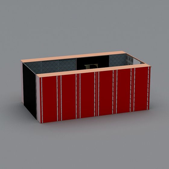 Urban Neon Counter 3D model for Creative Projects