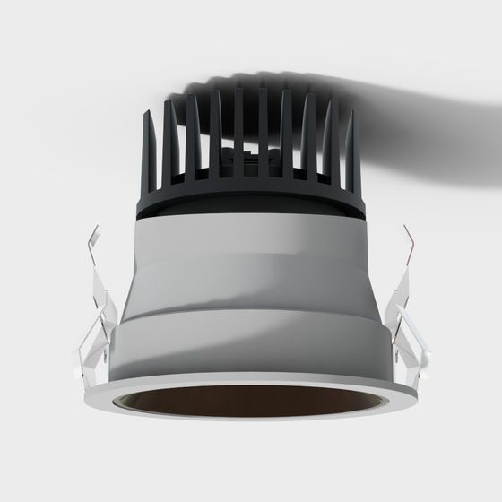 Modern Low-Polygon Lighting Fixture 3D model