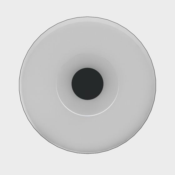 Halo Eye 3D Model - Low Poly High Detail Design