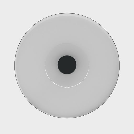 Halo Eye Low-Poly 3D Model for Creative Projects