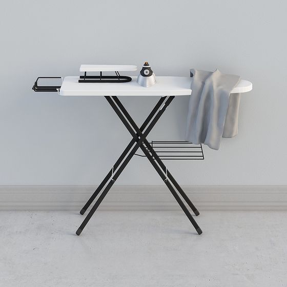 Modern Minimalist Folding Ironing Board 3D model