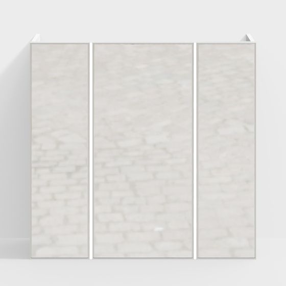 Urban Wall 3D model for Modern Design