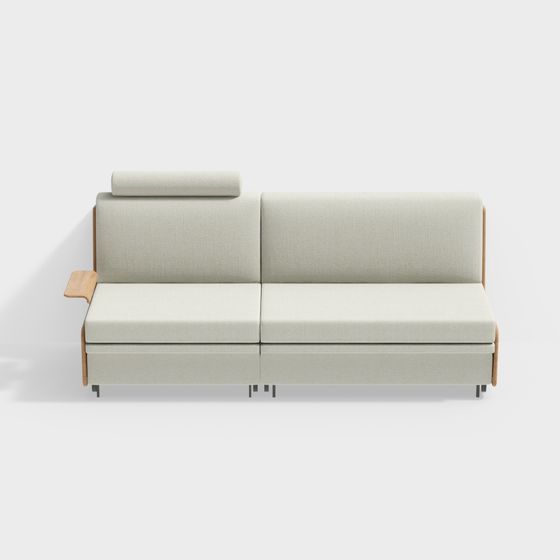 Urban Comfort 3D model Sofa for Modern Interiors