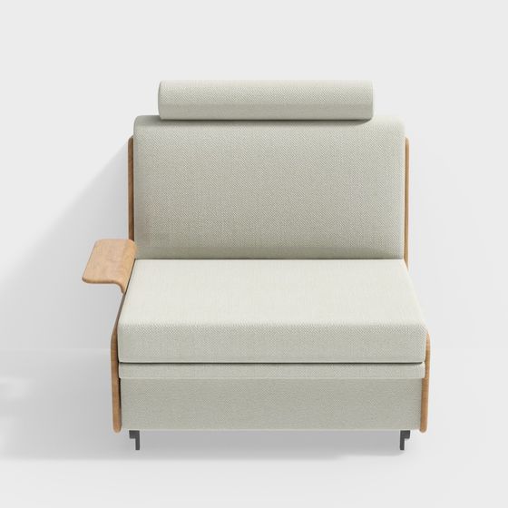 Modern Minimalist Sofa Chair 3D model