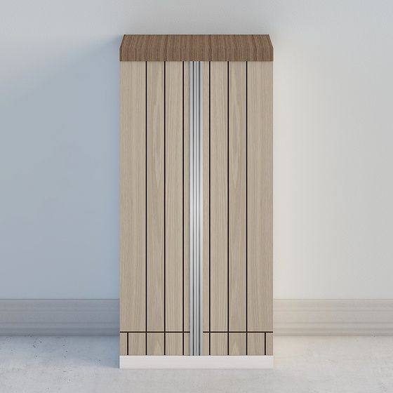 Wood Grain Screen 3D model for Creative Projects