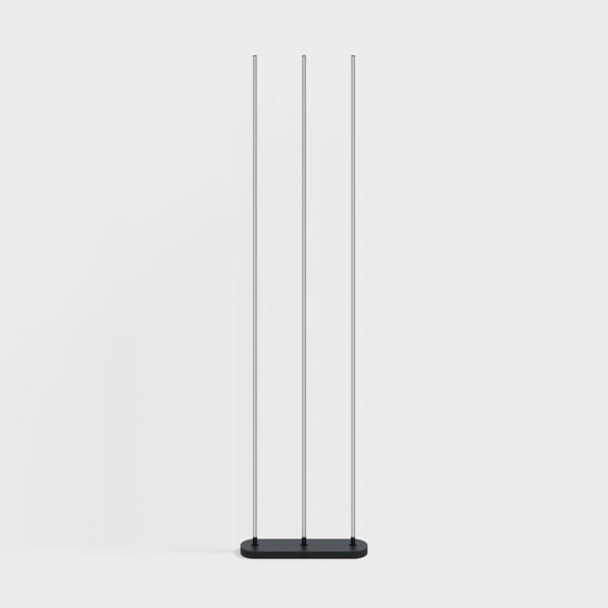 Minimalist Floor Lamp 3D model